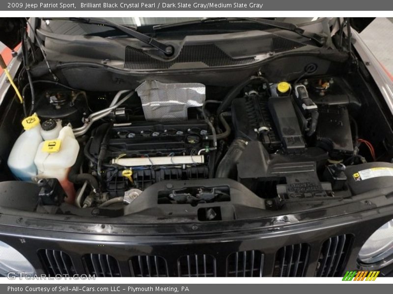 Brilliant Black Crystal Pearl / Dark Slate Gray/Medium Slate Gray 2009 Jeep Patriot Sport