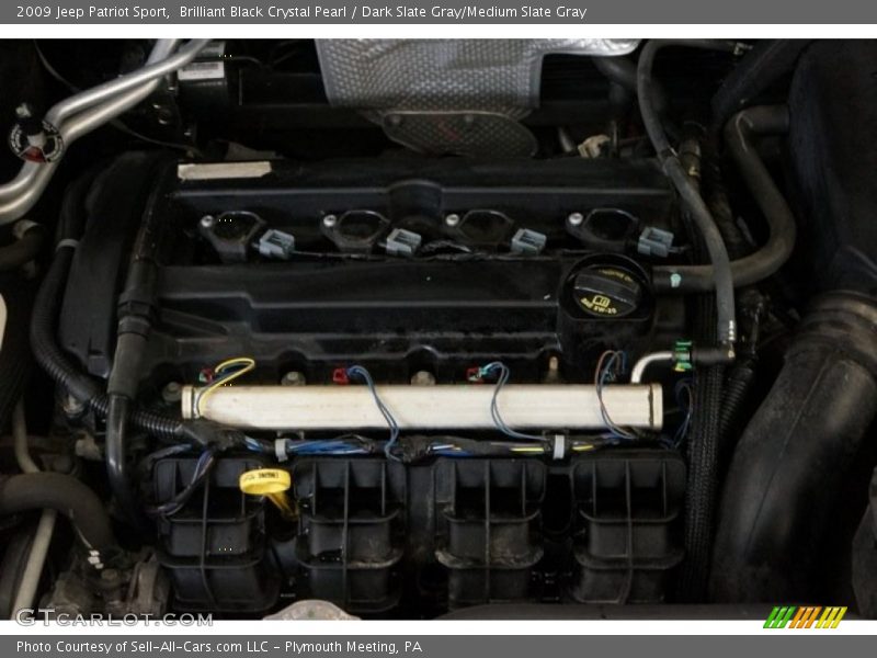 Brilliant Black Crystal Pearl / Dark Slate Gray/Medium Slate Gray 2009 Jeep Patriot Sport