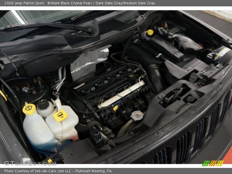 Brilliant Black Crystal Pearl / Dark Slate Gray/Medium Slate Gray 2009 Jeep Patriot Sport