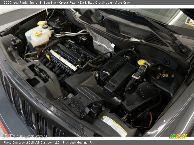 Brilliant Black Crystal Pearl / Dark Slate Gray/Medium Slate Gray 2009 Jeep Patriot Sport