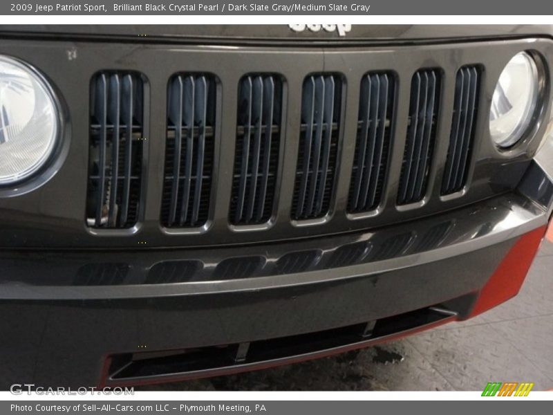 Brilliant Black Crystal Pearl / Dark Slate Gray/Medium Slate Gray 2009 Jeep Patriot Sport