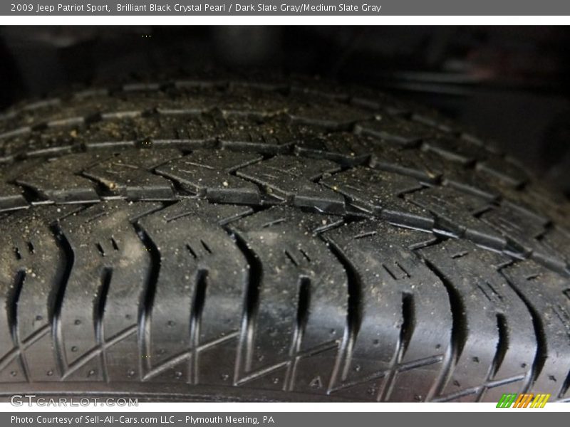 Brilliant Black Crystal Pearl / Dark Slate Gray/Medium Slate Gray 2009 Jeep Patriot Sport