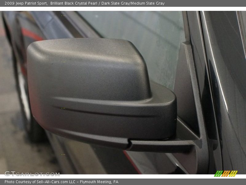 Brilliant Black Crystal Pearl / Dark Slate Gray/Medium Slate Gray 2009 Jeep Patriot Sport