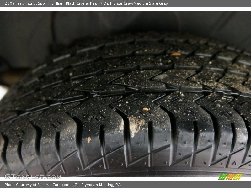 Brilliant Black Crystal Pearl / Dark Slate Gray/Medium Slate Gray 2009 Jeep Patriot Sport