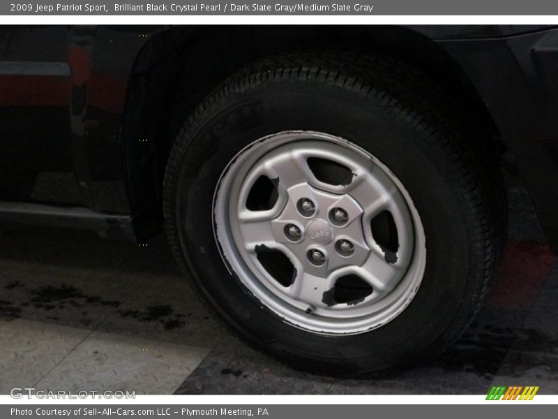 Brilliant Black Crystal Pearl / Dark Slate Gray/Medium Slate Gray 2009 Jeep Patriot Sport