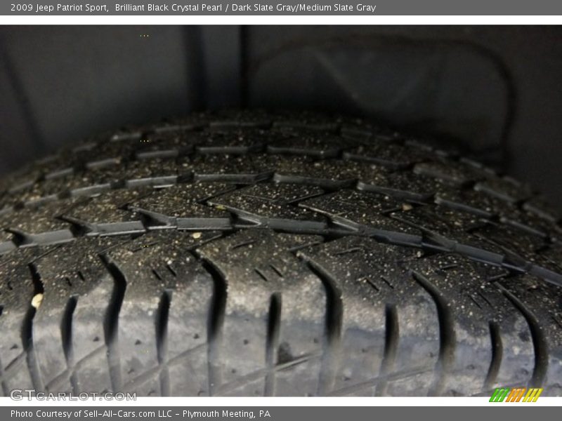 Brilliant Black Crystal Pearl / Dark Slate Gray/Medium Slate Gray 2009 Jeep Patriot Sport