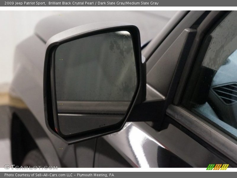 Brilliant Black Crystal Pearl / Dark Slate Gray/Medium Slate Gray 2009 Jeep Patriot Sport