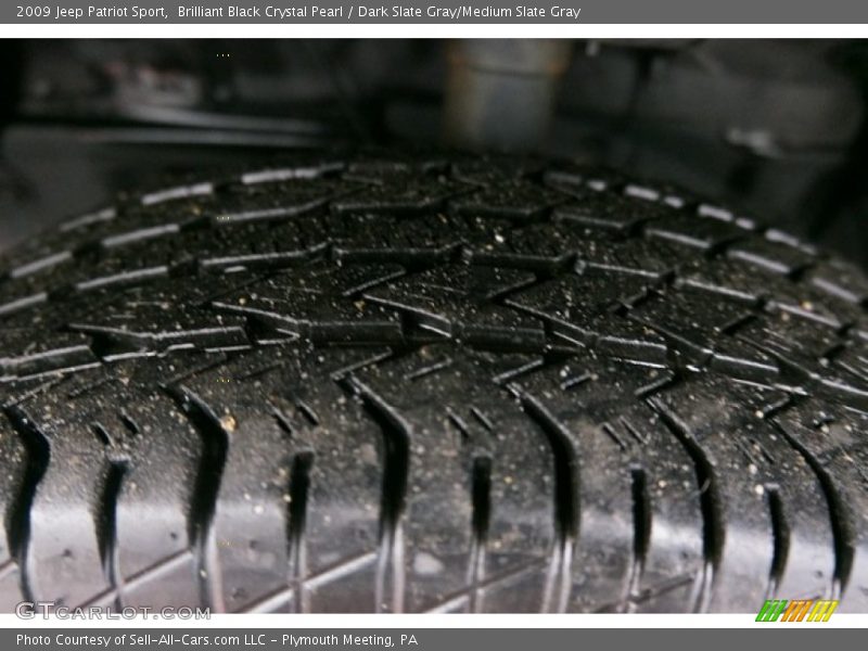 Brilliant Black Crystal Pearl / Dark Slate Gray/Medium Slate Gray 2009 Jeep Patriot Sport