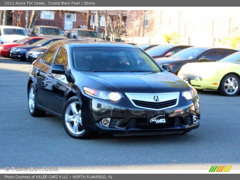 Crystal Black Pearl / Ebony 2011 Acura TSX Sedan