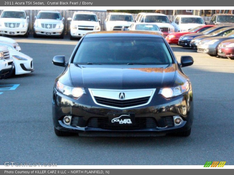 Crystal Black Pearl / Ebony 2011 Acura TSX Sedan