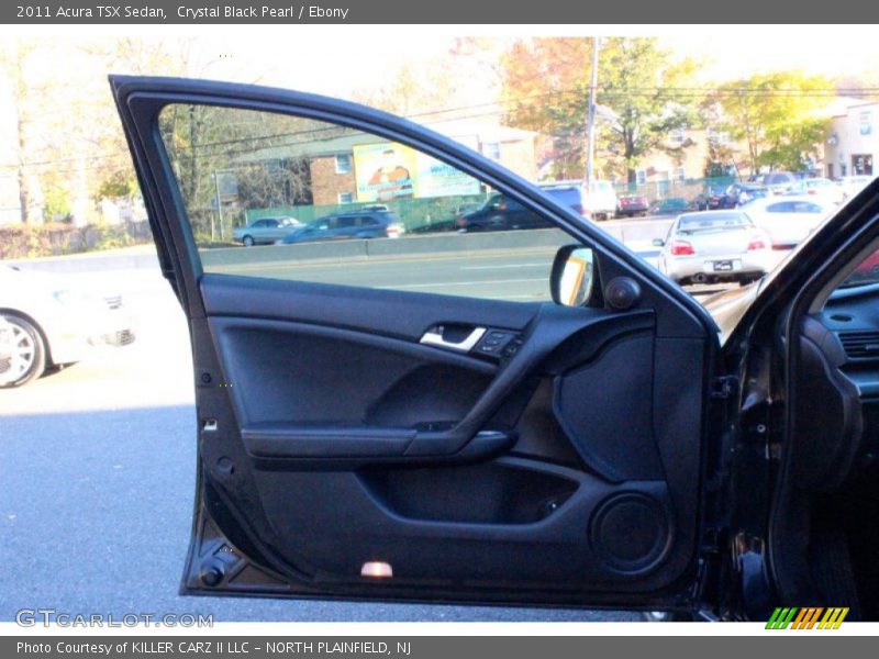 Crystal Black Pearl / Ebony 2011 Acura TSX Sedan