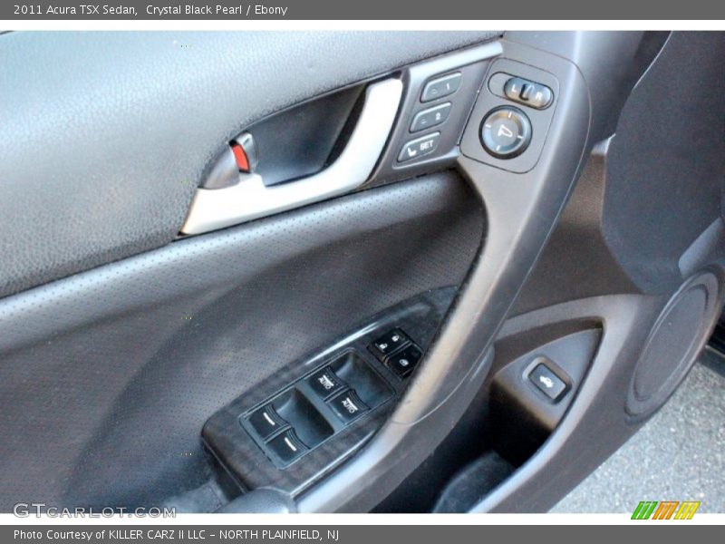 Crystal Black Pearl / Ebony 2011 Acura TSX Sedan