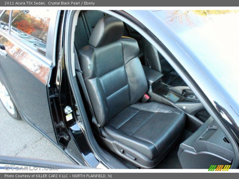 Crystal Black Pearl / Ebony 2011 Acura TSX Sedan