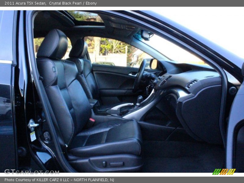 Crystal Black Pearl / Ebony 2011 Acura TSX Sedan