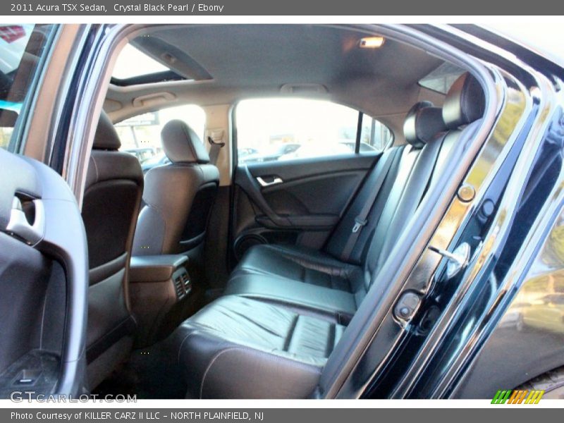Crystal Black Pearl / Ebony 2011 Acura TSX Sedan