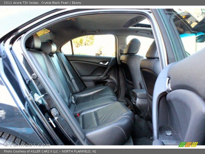 Crystal Black Pearl / Ebony 2011 Acura TSX Sedan