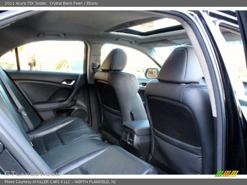 Crystal Black Pearl / Ebony 2011 Acura TSX Sedan