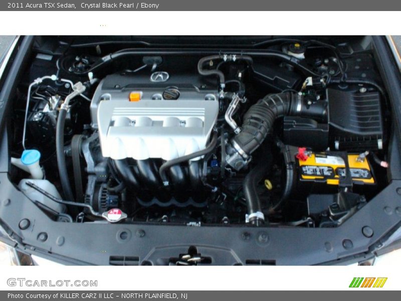 Crystal Black Pearl / Ebony 2011 Acura TSX Sedan