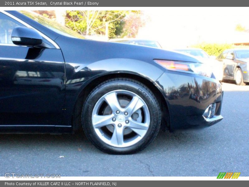 Crystal Black Pearl / Ebony 2011 Acura TSX Sedan
