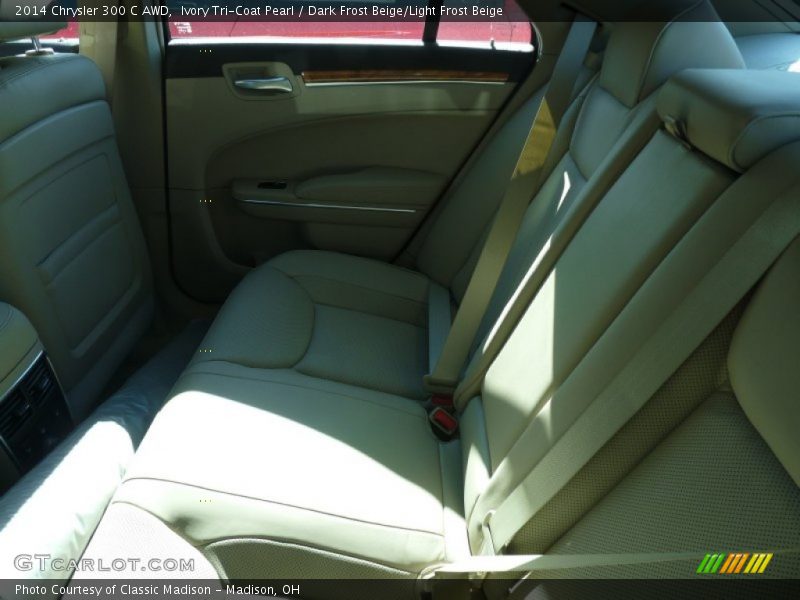 Ivory Tri-Coat Pearl / Dark Frost Beige/Light Frost Beige 2014 Chrysler 300 C AWD