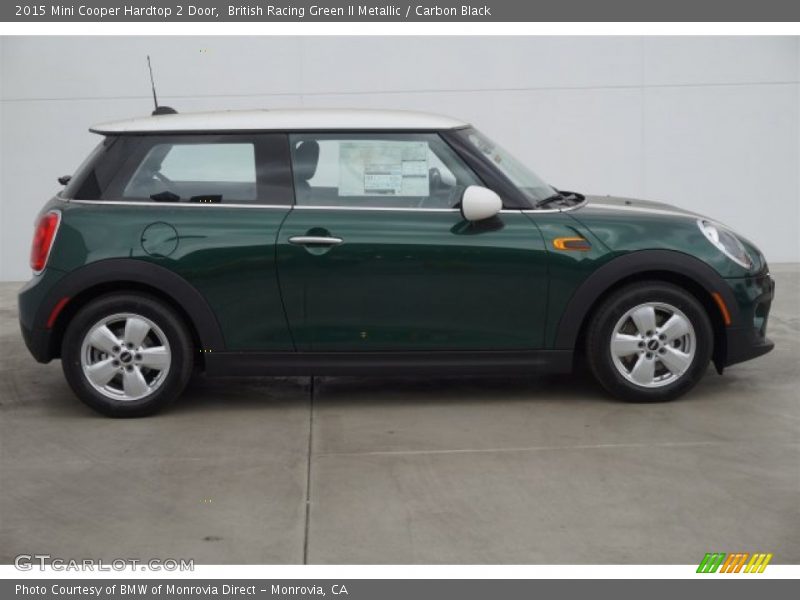 British Racing Green II Metallic / Carbon Black 2015 Mini Cooper Hardtop 2 Door