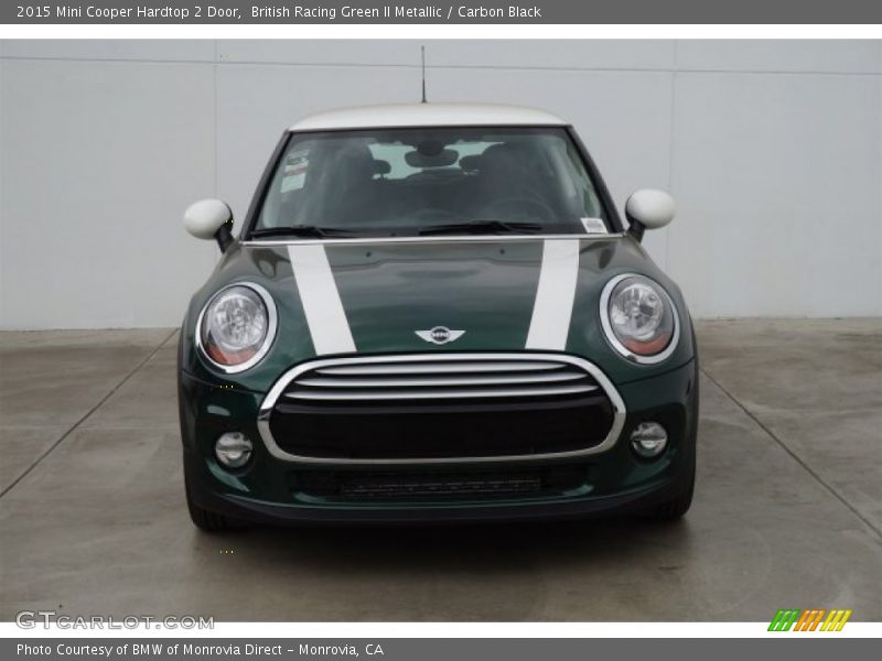British Racing Green II Metallic / Carbon Black 2015 Mini Cooper Hardtop 2 Door
