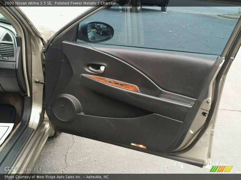 Polished Pewter Metallic / Charcoal 2003 Nissan Altima 3.5 SE