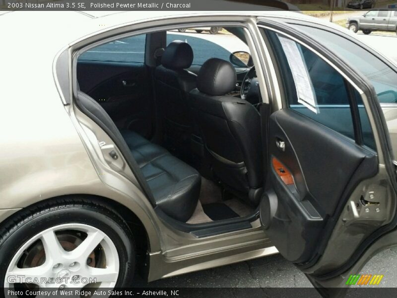 Polished Pewter Metallic / Charcoal 2003 Nissan Altima 3.5 SE