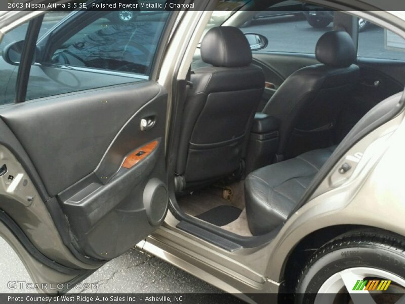 Polished Pewter Metallic / Charcoal 2003 Nissan Altima 3.5 SE