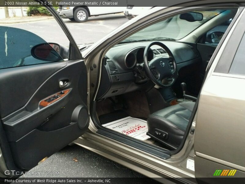 Polished Pewter Metallic / Charcoal 2003 Nissan Altima 3.5 SE