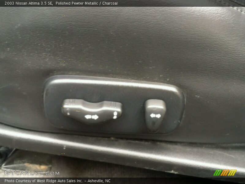 Polished Pewter Metallic / Charcoal 2003 Nissan Altima 3.5 SE