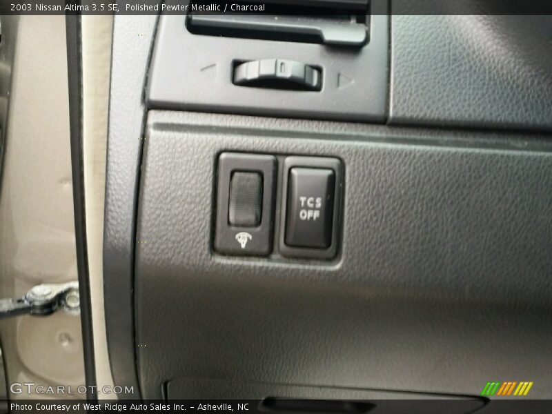 Polished Pewter Metallic / Charcoal 2003 Nissan Altima 3.5 SE