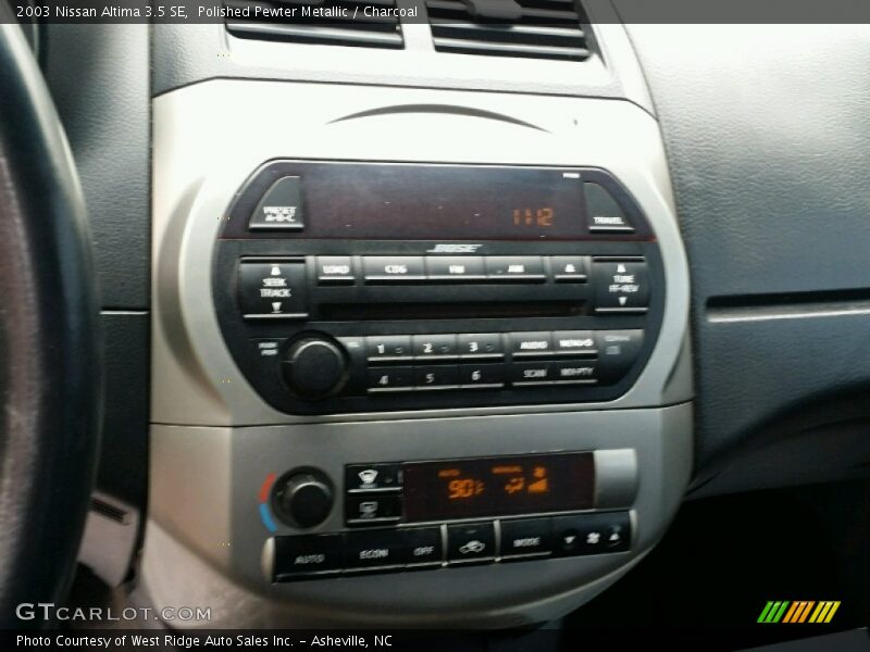 Polished Pewter Metallic / Charcoal 2003 Nissan Altima 3.5 SE