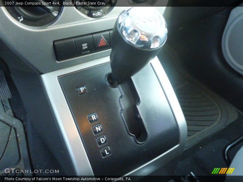 Black / Pastel Slate Gray 2007 Jeep Compass Sport 4x4