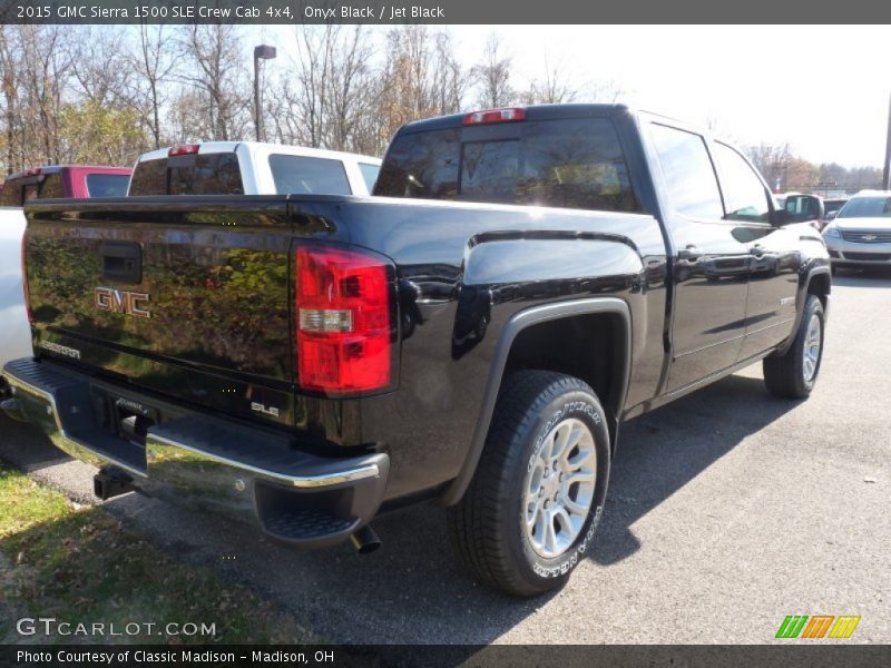 Onyx Black / Jet Black 2015 GMC Sierra 1500 SLE Crew Cab 4x4