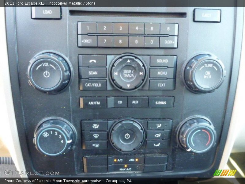 Ingot Silver Metallic / Stone 2011 Ford Escape XLS