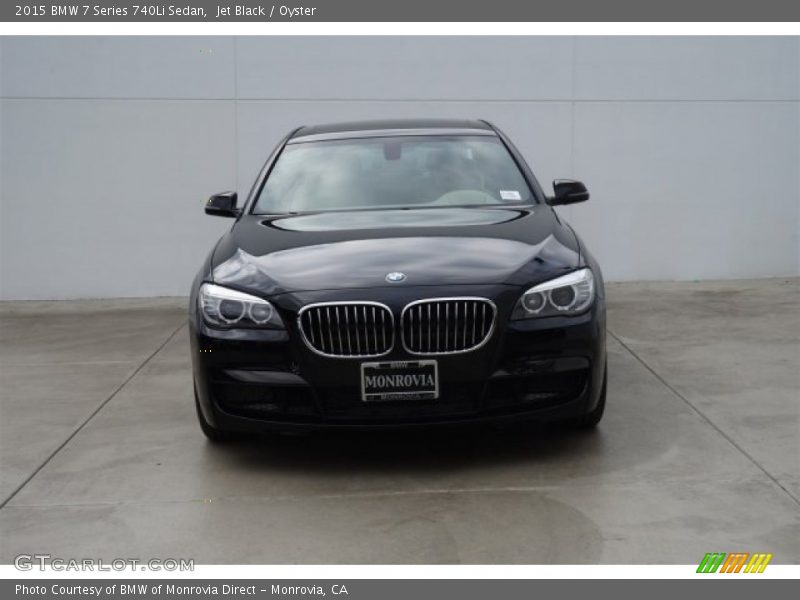 Jet Black / Oyster 2015 BMW 7 Series 740Li Sedan