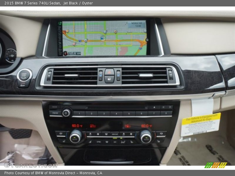 Controls of 2015 7 Series 740Li Sedan