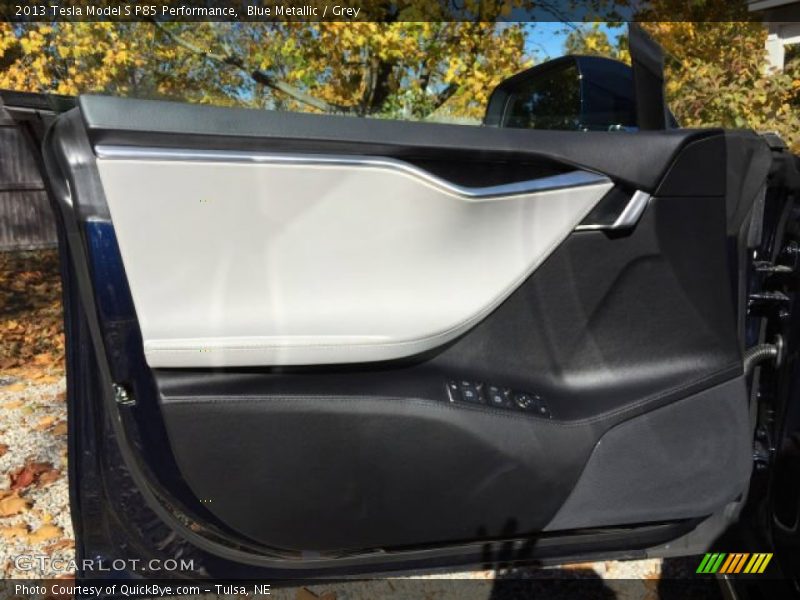 Door Panel of 2013 Model S P85 Performance