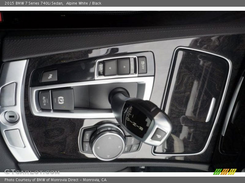 Alpine White / Black 2015 BMW 7 Series 740Li Sedan