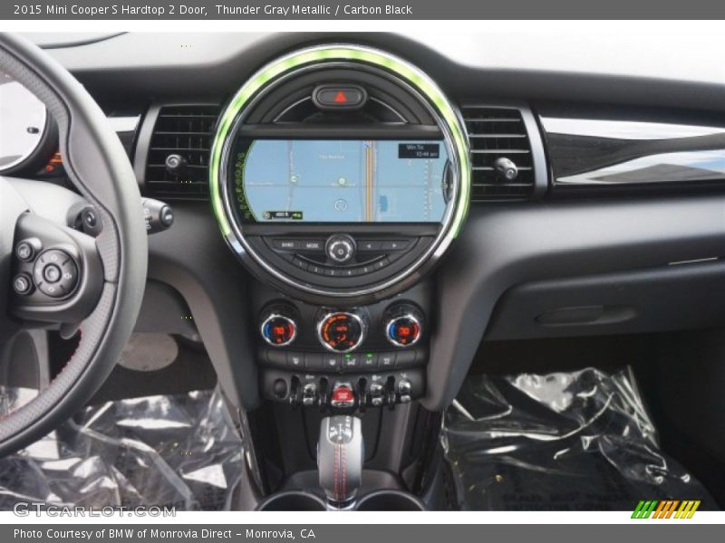 Thunder Gray Metallic / Carbon Black 2015 Mini Cooper S Hardtop 2 Door