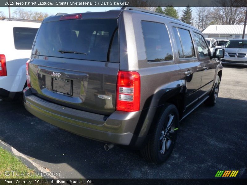 Granite Crystal Metallic / Dark Slate Gray 2015 Jeep Patriot Latitude