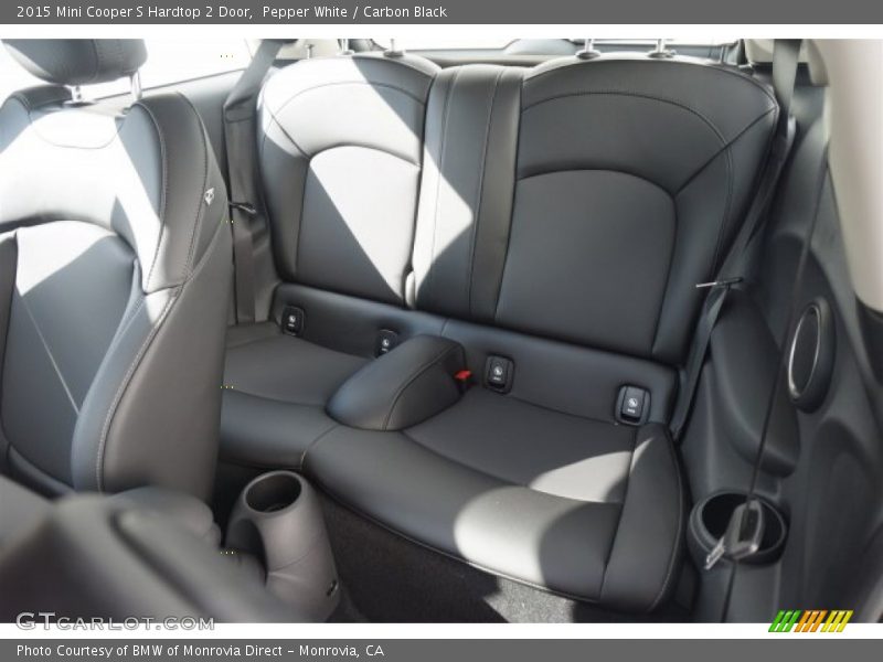 Pepper White / Carbon Black 2015 Mini Cooper S Hardtop 2 Door