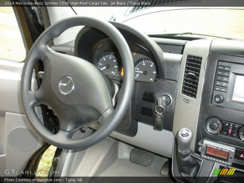 Jet Black / Tunja Black 2014 Mercedes-Benz Sprinter 2500 High Roof Cargo Van