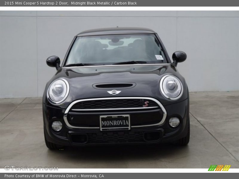 Midnight Black Metallic / Carbon Black 2015 Mini Cooper S Hardtop 2 Door