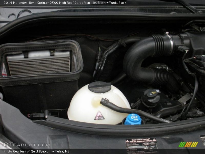 Jet Black / Tunja Black 2014 Mercedes-Benz Sprinter 2500 High Roof Cargo Van