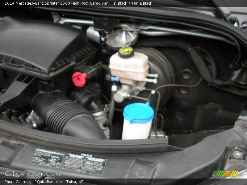 Jet Black / Tunja Black 2014 Mercedes-Benz Sprinter 2500 High Roof Cargo Van
