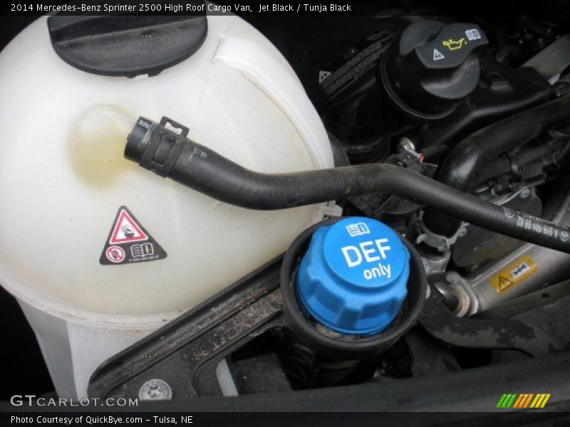 Jet Black / Tunja Black 2014 Mercedes-Benz Sprinter 2500 High Roof Cargo Van