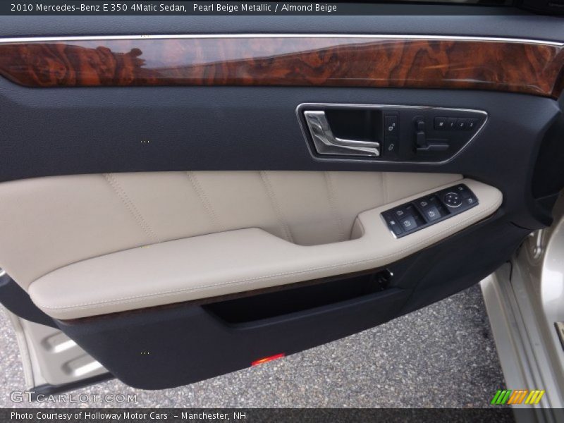 Pearl Beige Metallic / Almond Beige 2010 Mercedes-Benz E 350 4Matic Sedan