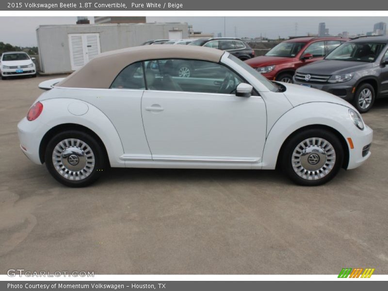  2015 Beetle 1.8T Convertible Pure White